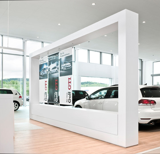 Volkswagen showroom | Manufacturer references | Pergo