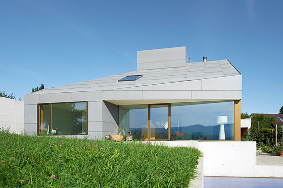 Einfamilienhaus Hirzel | Herstellerreferenzen | Swisspearl Schweiz AG