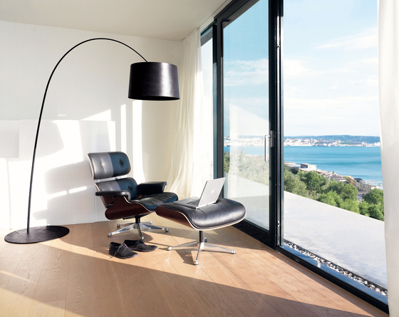 Twiggy sol noir | Luminaires sur pied | Foscarini