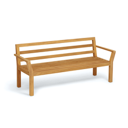 New Hampton Bench with armrests | Benches | Weishäupl