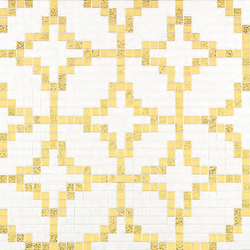Etoiles Oro Giallo mosaic | Glass mosaics | Bisazza