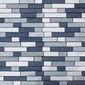 MBM387GSK Sky Graffiato | Metal mosaics | Metal Border Italia