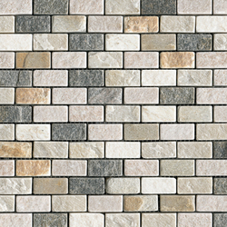 Anticato Brick Lhasa Shanan Burma | Natural stone mosaics | Porcelanosa