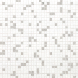 Princess White mosaic | Glass mosaics | Bisazza