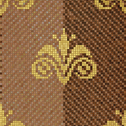 Palmira Rose Brown | Glass mosaics | Bisazza