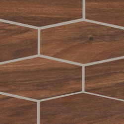 Treverkchic Noce Italiano Mosaico | Ceramic mosaics | Marazzi Group