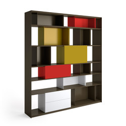 STACK Shelfsystem | Shelving | Müller Möbelfabrikation