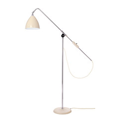 Bestlite BL4 Floor lamp | Off-White/Chrome | Luminaires sur pied | GUBI