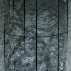 Mosaico Damasco | Grigio 11. | Glass panels | Antique Mirror