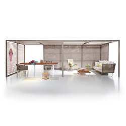 Pavillions double pavilion l | Gazebos | KETTAL