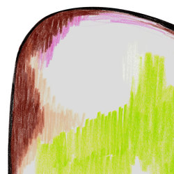 Scribble | green/blue/pink rug | Rugs | moooi carpets