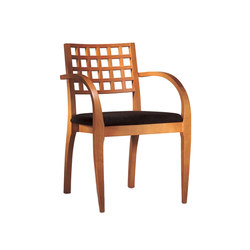 Wood Dining Chair with Armrest | Sillas | BK Barrit
