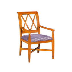 Wood Dining Chair with Armrest | Sillas | BK Barrit