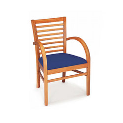Wood Dining Chair with Armrest | Sedie | BK Barrit