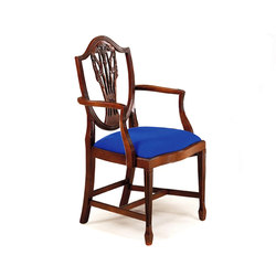 Wood Dining Chair with Armrest | Sillas | BK Barrit
