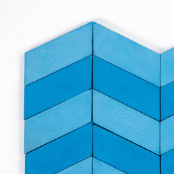 Long-Chevron-Waves-blue-sky | Concrete tiles | Granada Tile