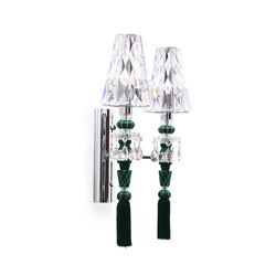 Lula Wall Light Double Passement Pompon | Lámparas de pared | Windfall