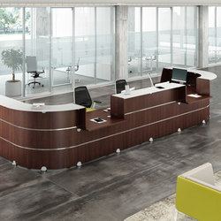 Reception Glass | Theken | Quadrifoglio Group