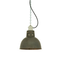 Spun Reflector with Suspension Lamp holder Weathered Copper | Suspensions | Original BTC