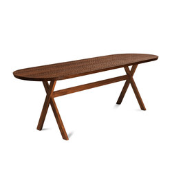 Touch Table (with wood legs) | Tavoli pranzo | Zanat