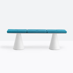 Ikon bench B863_4 | Benches | PEDRALI