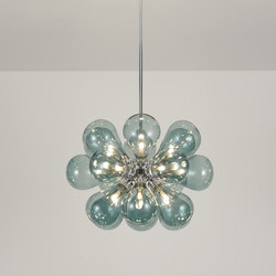 Cintola Maxi Pendant polished aluminium | Chandeliers | Tom Kirk Lighting