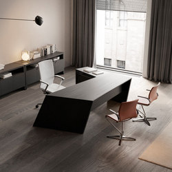 Origami Executive Desk Dark | Schreibtische | Guialmi