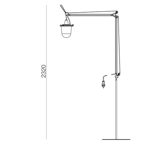 Tolomeo Outdoor Lampione Floor | Outdoor free-standing lights | Artemide Architectural