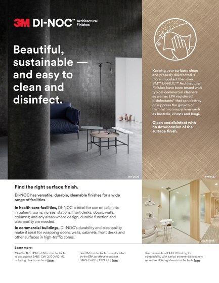 3M™ DI-NOC™ Architectural Finishes Covid