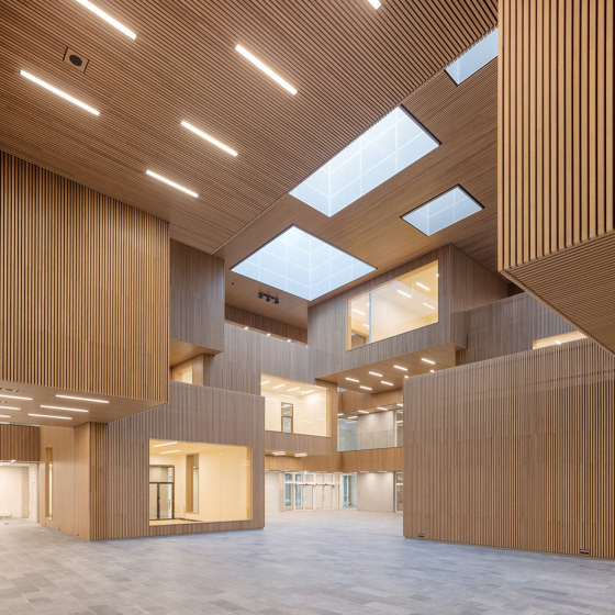 Linear Rib | Wood veneers | Gustafs