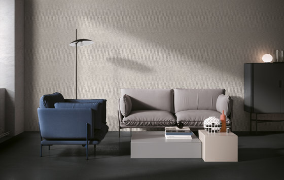 Lumina Stone Beige Brick Mosaico Anticato | Ceramic mosaics | Fap Ceramiche
