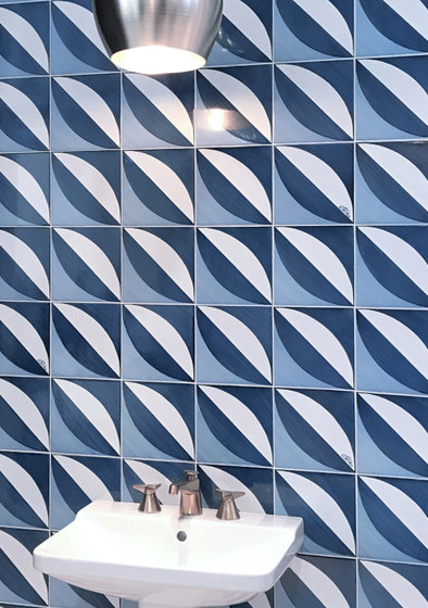 Blu Ponti Decoro Tipo 20 | Piastrelle ceramica | Ceramica Francesco De Maio