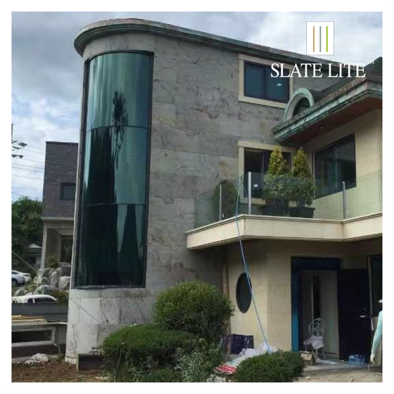 Slate-Lite | Clear White Stripe | Wall veneers | Slate Lite