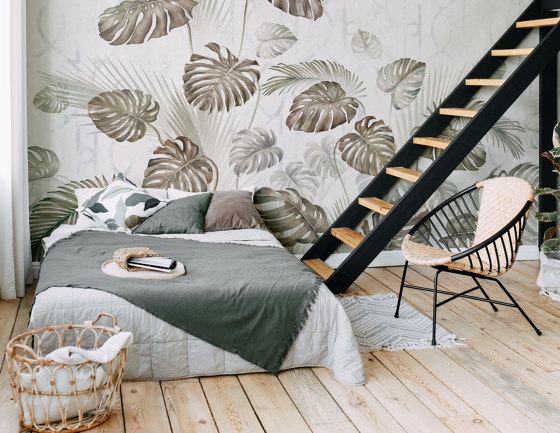 AP Contract | Digital Printed Wallpaper | Palm Leaves DD120547 | Wandbeläge / Tapeten | Architects Paper