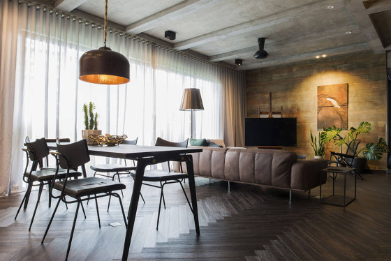 Block Wall Logs 04 | Chapas de madera | SUN WOOD by Stainer