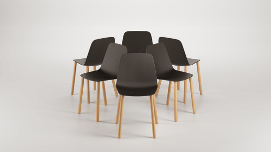 Maarten table 160x80 with casters | Tavoli pranzo | viccarbe