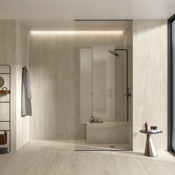 Marvel Travertine Sand Vein 120X278 | Ceramic tiles | Atlas Concorde