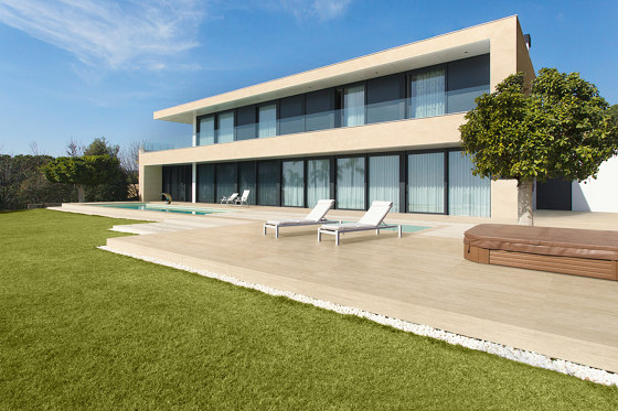 Marvel Travertine Sand Vein 120X278 | Ceramic tiles | Atlas Concorde