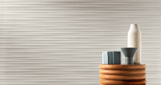 3D Wall Plaster Combed White 50X120 | Ceramic tiles | Atlas Concorde