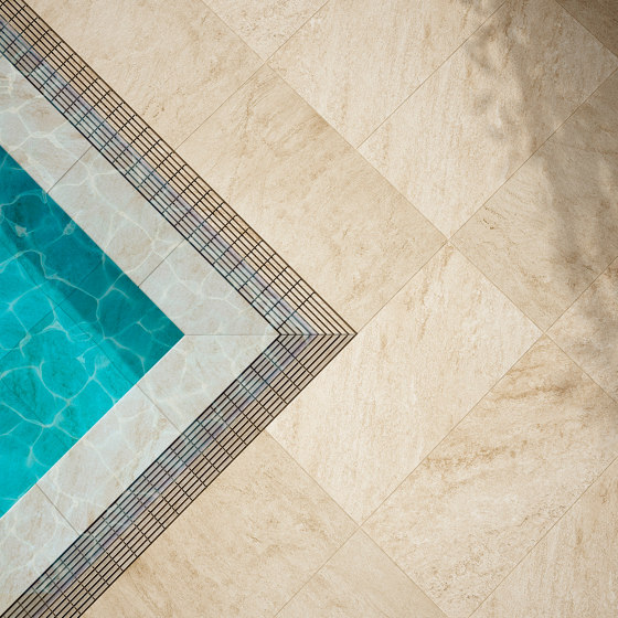 BEIGE STONE | POOL EDGE TECHNICAL | Ceramic tiles | Gresmanc Group