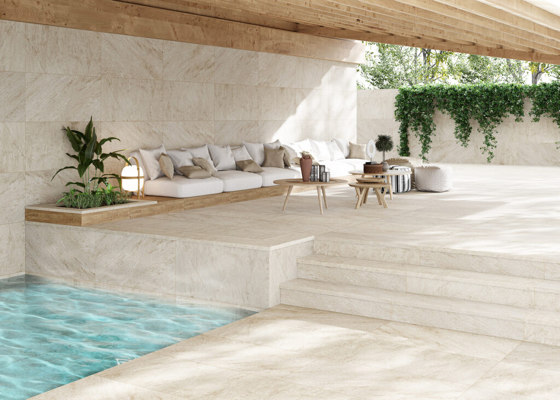 BEIGE STONE | POOL EDGE TECHNICAL | Ceramic tiles | Gresmanc Group