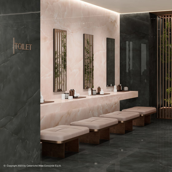 Marvel Onyx White 120x240 Lapp. | Ceramic tiles | Atlas Concorde