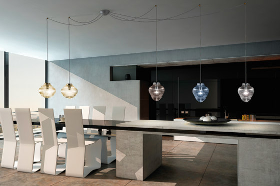 Bonnie e Clyde suspension lamp | Suspended lights | Zafferano