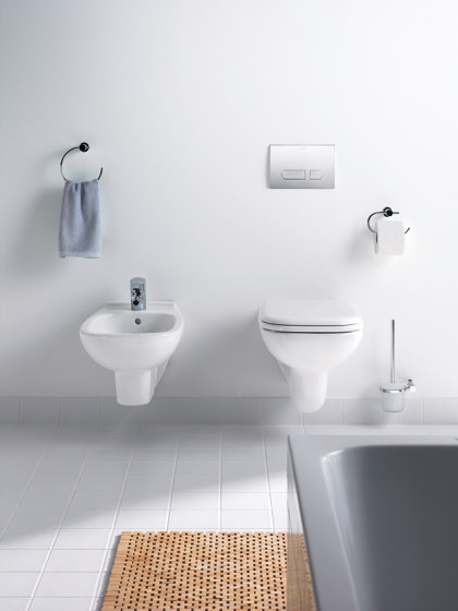 D-Code Wall-mounted toilet Duravit Rimless® | WC | DURAVIT
