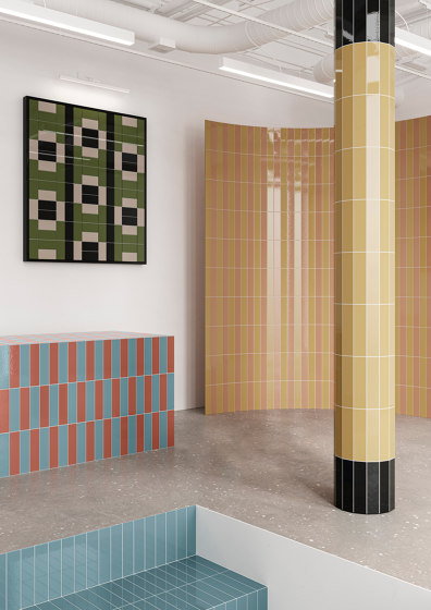 Back to Basic Muschio Diamantato | Ceramic tiles | Eccentrico