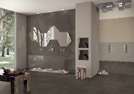 Architect Resin Design Berlin Grey | Ceramic mosaics | EMILGROUP