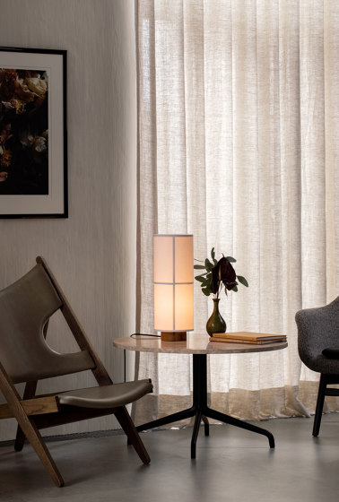 Harbour Column Dining Table | 105 / Estremoz Marble | Tavoli pranzo | Audo Copenhagen