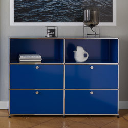 USM Haller Credenza | Gentian Blue | Aparadores | USM