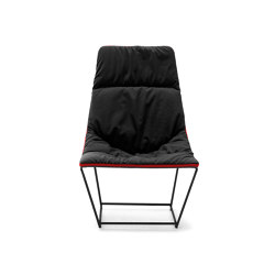Ace lounge with metal base | Armchairs | viccarbe