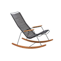 CLICK | Rocking Chair Black | Armchairs | HOUE